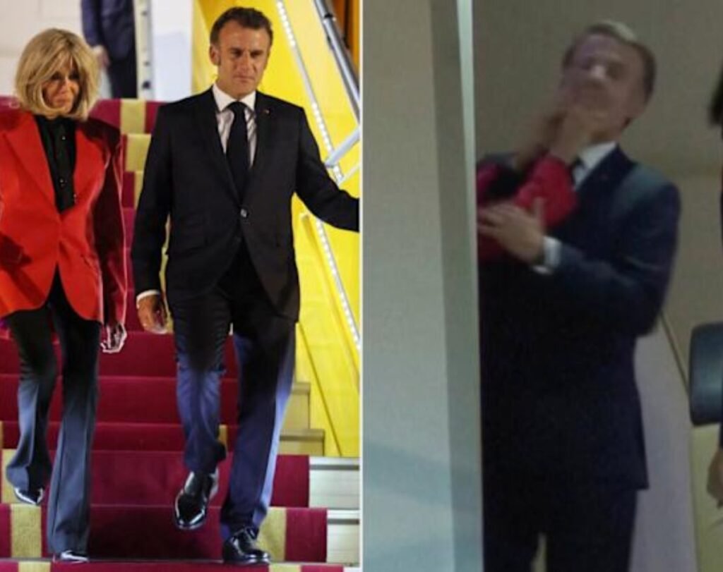 French-President-Emmanuel-Macron-Downplays-Viral-Video-of-Wifes-Playful-Shove-1024x811 French President Emmanuel Macron Downplays Viral Video of Wife’s Playful Shove