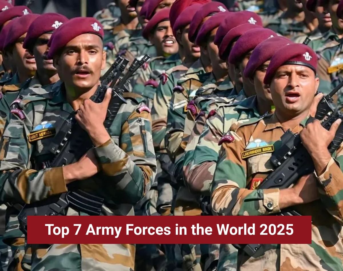 Top 7 Army Forces in the World 2025